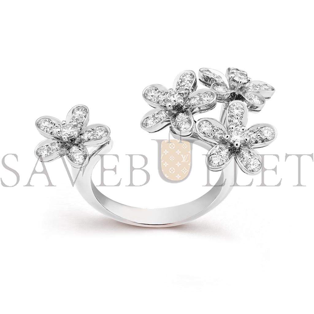 v*n cl*f arpels socrate between the finger ring - white gold, Di*m*nd  vcarb14500